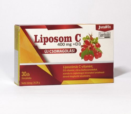 JutaVit Liposom C vitamin 400 mg - 30 db