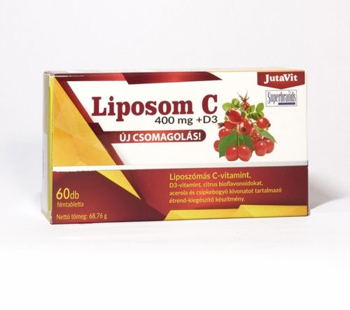 JutaVit Liposom C vitamin 400 mg - 60 db