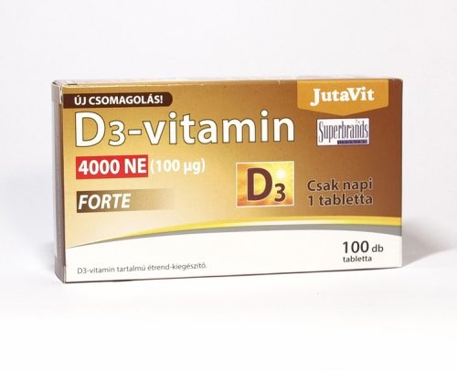 JutaVit D3-vitamin Forte 4000 NE (100 mcg) - 100 db