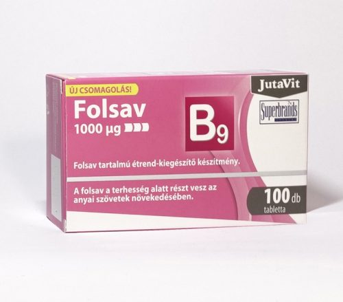 JutaVit Folsav 1000 mcg tabletta 100 db