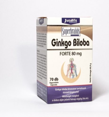 JutaVit Ginkgo Biloba forte 80 mg - 70 db
