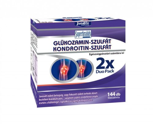 JutaVit Glükozamin + Kondroitin + MSM 144 db