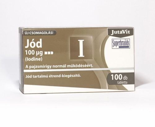 JutaVit Jód 100 mcg tabletta 100 db