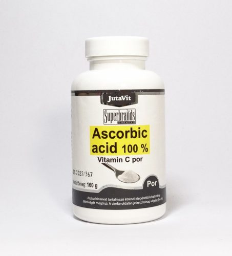 JutaVit Aszkorbinsav - C vitamin por 100% 160 g