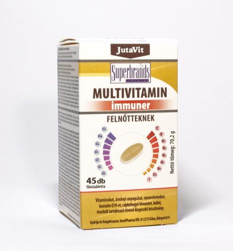 JutaVit Multivitamin Immuner Felnőtteknek 45 db