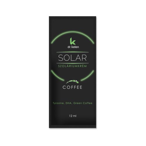Dr. Kelen Solar Green Coffee szolárium krém 12 ml