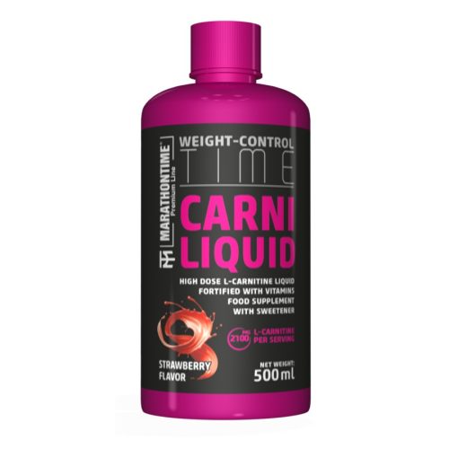 Marathontime Carni Liquid L-Karnitin ital 500 ml Eper