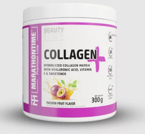 Marathontime Collagen Plus kollagén mátrix 300 g Passion Fruit