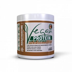   Marathontime Prémium Vegán Protein Fehérje 300 g, nugát (lejárat2026.01.18.)