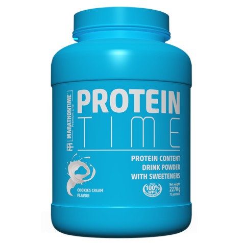 Marathontime Protein Time Laktózmentes Tejsavófehérje 2270 g, sütikrém