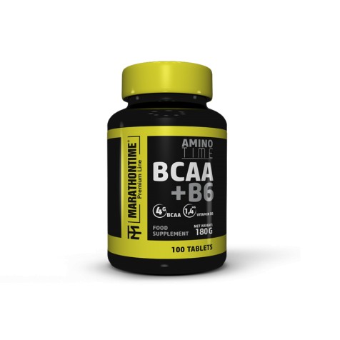Marathontime Amino Time BCAA aminosav trió + B6 vitamin 100 db