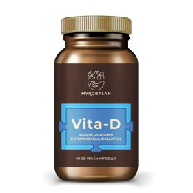   Myrobalan Vita-D 4000 NE D3+K1+K2 vitaminok Shilajit Mumijóval 60 db