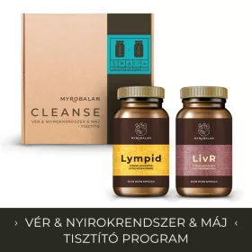   Myrobalan Cleanse vér & nyirokrendszer & máj tisztító program 