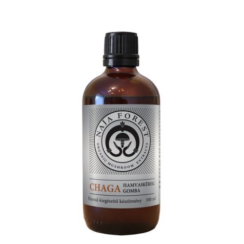 Naja Forest Chaga Hamvaskéreg gomba Étrend-kiegészítő - 100 ml