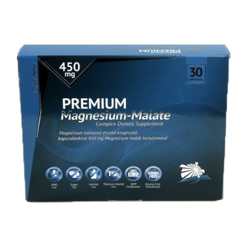 Napfényvitamin Prémium Magnézium-malát 450 mg kapszula - 30 db