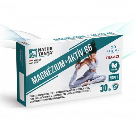 Natur Tanya Vegán Magnézium + Aktív B6 30 db