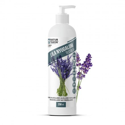 Natur Tanya lila nyugalom testolaj levendula illóolajjal 250 ml