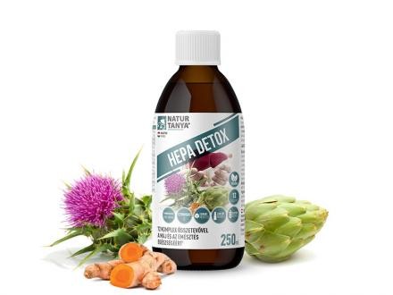 Natur Tanya Hepa Detox máj és emésztés komplex 250 ml