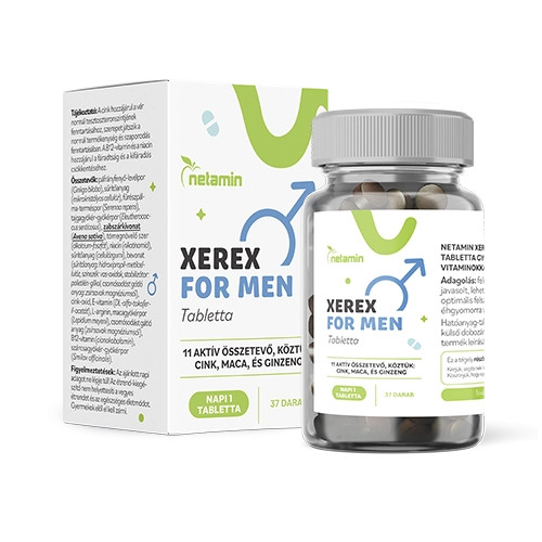Netamin Xerex for men potenciatabletta férfiaknak 37 db