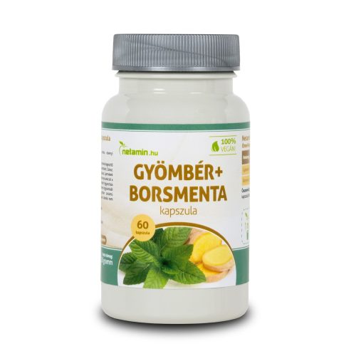 Netamin Gyömbér + Borsmenta kapszula 60 db