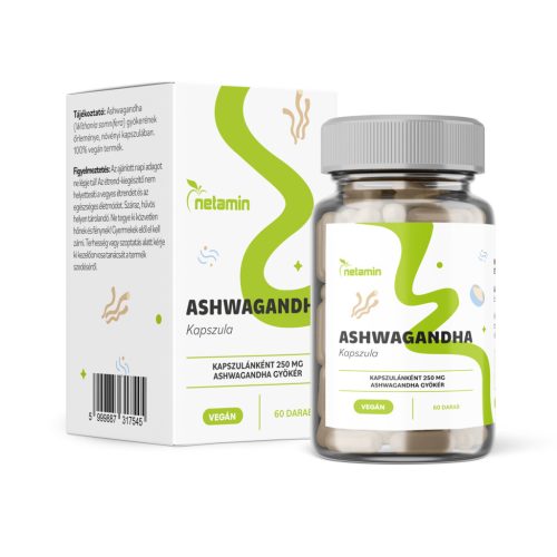 Netamin Ashwagandha 250 mg kapszula 60 db 