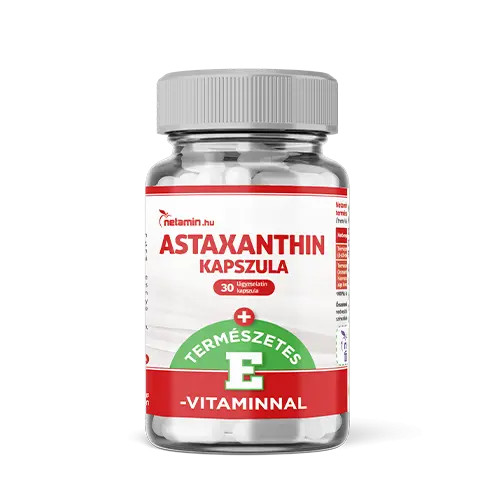 Netamin Astaxanthin kapszula E-vitaminnal 30 db