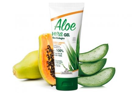 Specchiasol Aloe vera gél papaya - vitaminok és narancs illóolaj erejével 200 ml