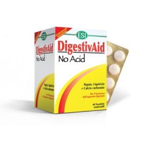   ESI DigestivAid No Acid Lúgosító savlekötő szopogatós tabletta 60 db
