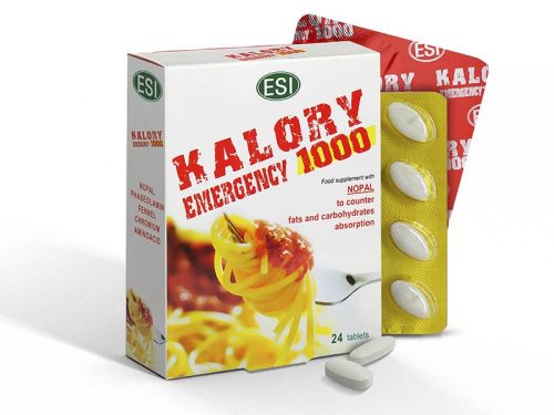 ESI Kalory emergency Nopal kaktusz alapú tabletta 24 db