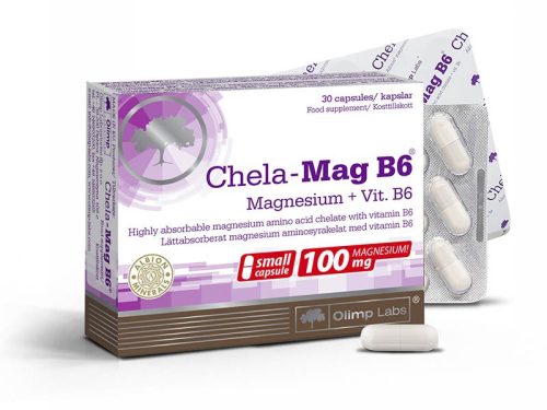 Olimp Labs Szerves Magnézium+B6 vitamin kapszula 30 db