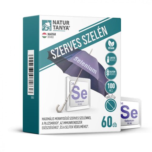 Natur Tanya Szerves szelén 100mcg tabletta 60 db