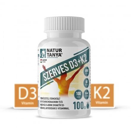 Natur Tanya szerves D3 + K2-vitamin tabletta 100 db