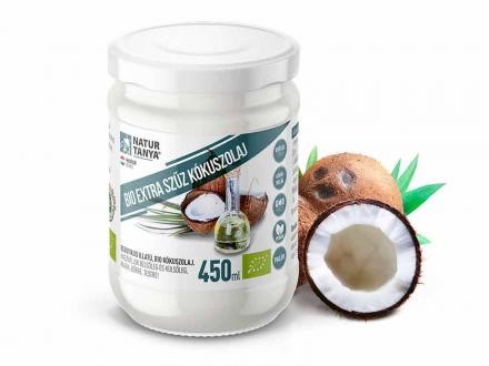 Dr. Natur Étkek Bio extra szűz kókuszolaj 450 ml
