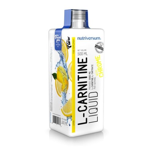 Nutriversum L-Carnitine 3000 mg - FLOW - 500 ml - citrom