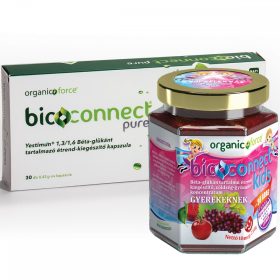   organic force Bioconnect Kids Szuperlekvár 210 g + Bioconnect Pure kapszula 30 db