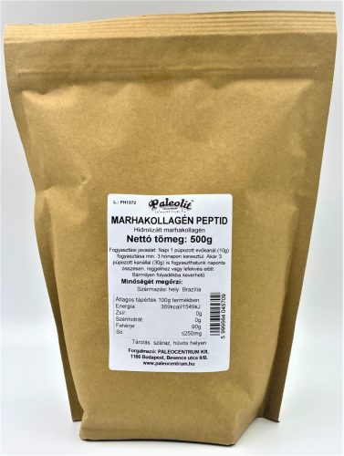 Paleolit Marhakollagén peptid 500 g