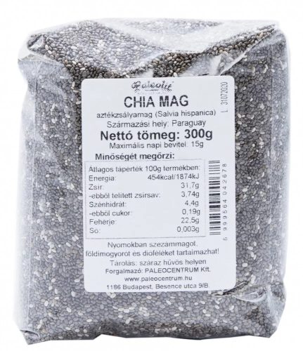 Paleolit Chia mag fekete 300 g