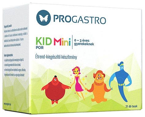 ProGastro KID Mini élőflórás por 31 tasak