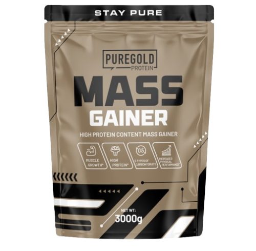 Pure Gold Mass Gainer tömegnövelő italpor - Csokoládé 3000 g