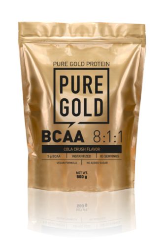 Pure Gold BCAA 8:1:1 aminosav italpor - Kóla 500 g