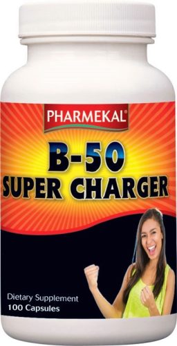 Pharmekal B-50 Super Charger B-vitamin komplex 100 db