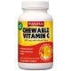 Pharmekal C-vitamin Rágótabletta Csipkebogyóval 90 db - narancs