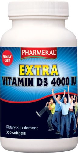Pharmekal D3-vitamin 4000 NE 350 db