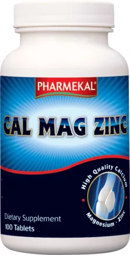 Pharmekal Kalcium Magnézium Cink 100 db
