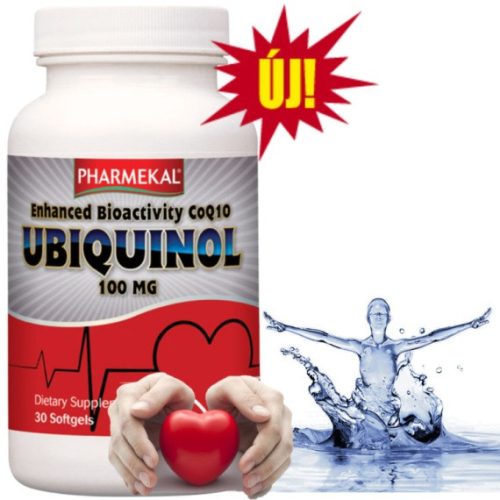 Pharmekal Ubiquinol Bioaktív Q10 100 mg 30 db