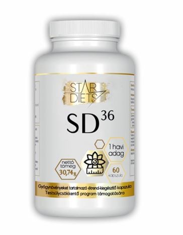 StarDiets SD36 étrend-kiegészítő kapszula 2x60 db
