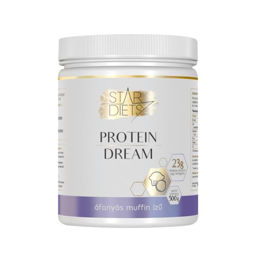 StarDiets Protein Dream fehérje 500 g Áfonyás muffin