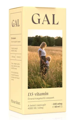 GAL D3-vitamin cseppek ,30 ml