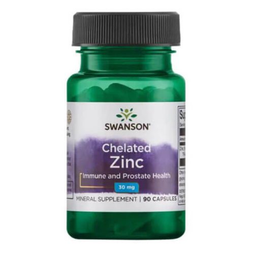 Swanson Cink-Kelát 30 mg 90 db
