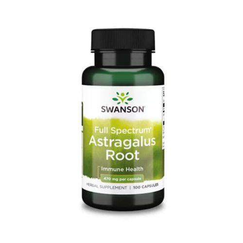 Swanson Astragalus gyökér 470 mg 100 db